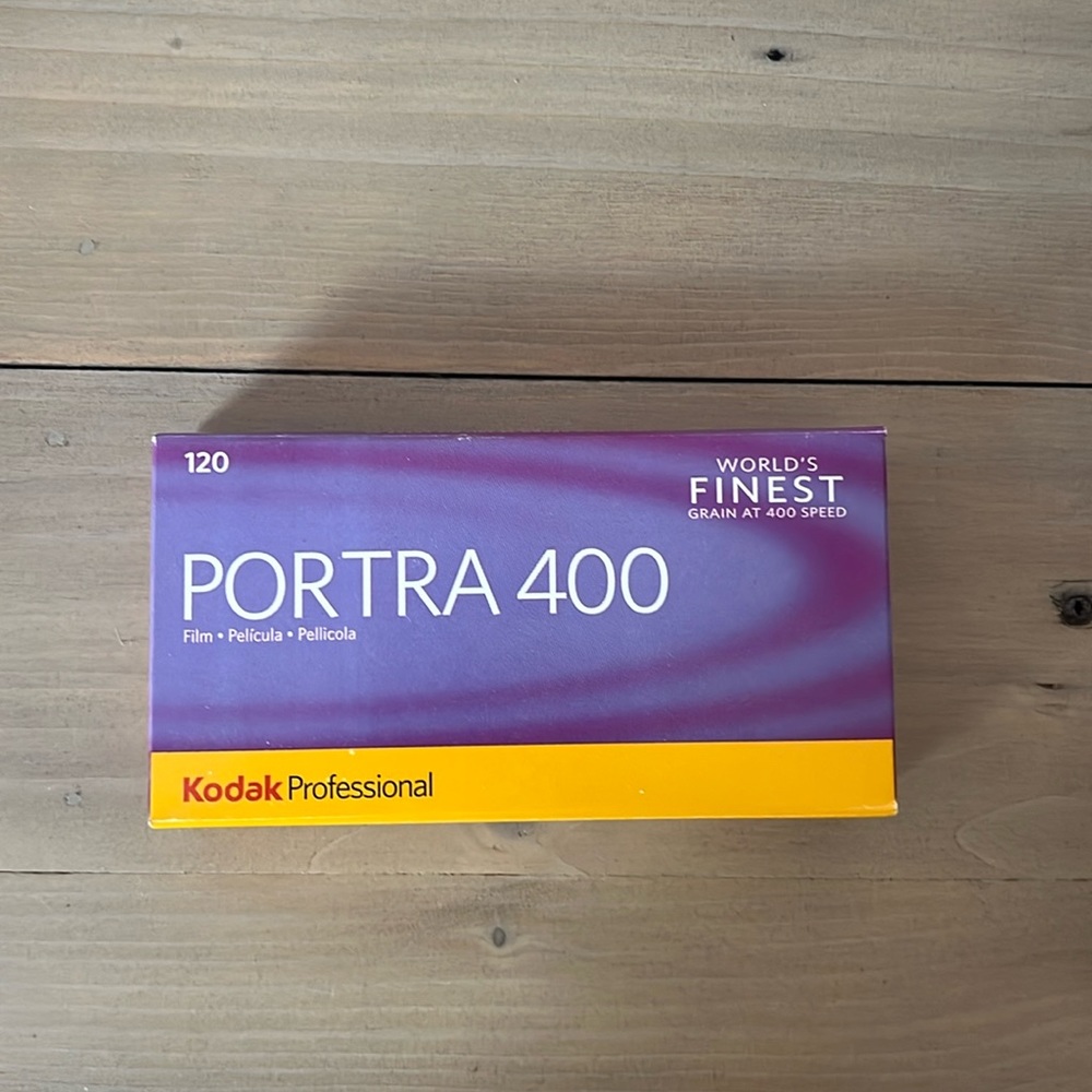 PORTRA 400 film.